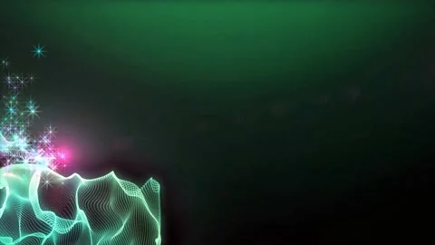 Special Effect Edits Ribbon Glow Relaxing Online Pattern Portal Computer Used Stock-Footage 146421012