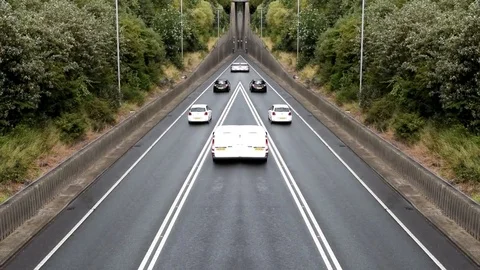Special effect of the mersey tunnel Stock Footage 78988977