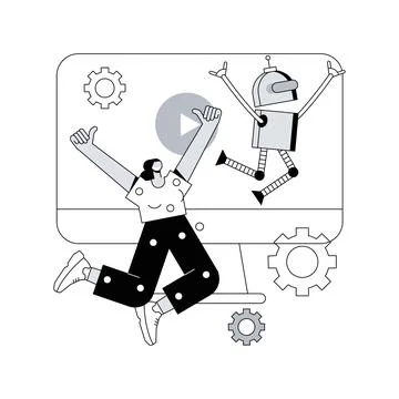Special effects design abstract concept vector illustration. Stock Illustration