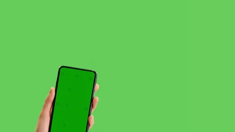 Special Effects Template for cell phone green Stock Footage 121403454