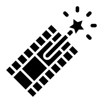 Special effects Vector Icon Design Illustration Stock Illustration