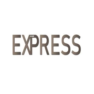 Special EXPRESS Design Logo Illustrazione stock