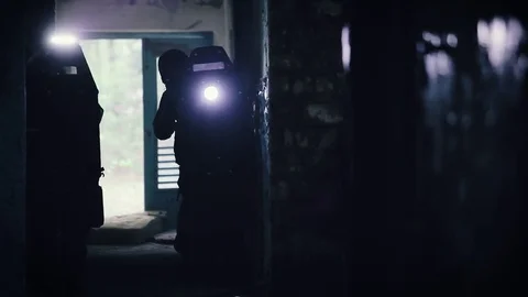 Special forces attack terrorist Stock Footage 76755540