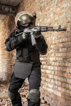 Special forces operator Foto stock