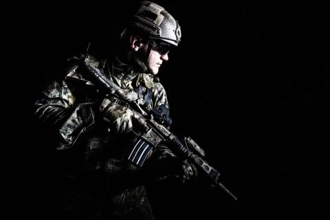 Special Forces Operator Stock Photos