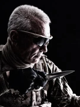 Special Forces Veteran Stock Photos