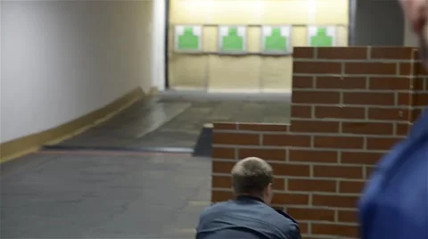 Special guard training Stock Footage 62448401