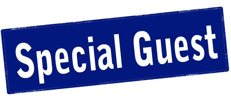 Special guest Ilustración de archivo