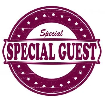 Special guest Stock Illustration
