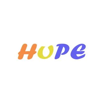 Special Hope Design Logo Stock Illustration