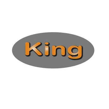 Special King design logo Stock Illustration