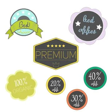 Special label vector illustration Stock Illustration