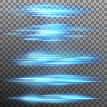 Special Light effect, flare, lighting isolated. EPS 10 vector Stock Illustration