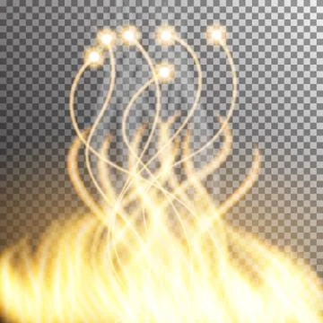 Special light flare effect Stock Illustration