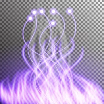 Special light flare effect Stock Illustration