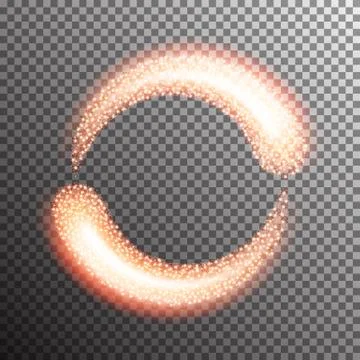 Special light flare effect Stock Illustration