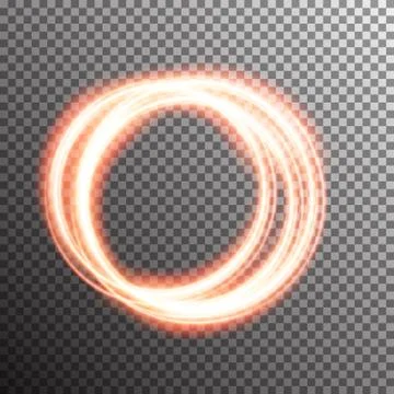 Special light flare effect Illustrazione stock