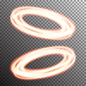 Special light flare effect Illustrazione stock