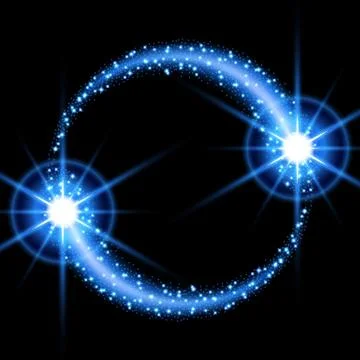 Special light flare effect Stock Illustration