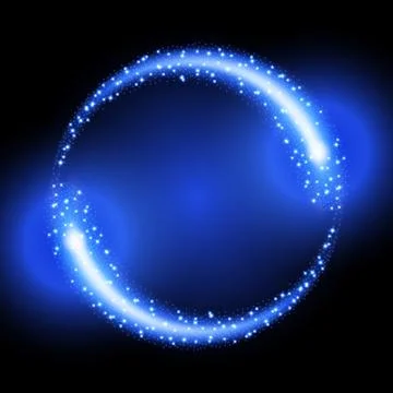 Special light flare effect 스톡 일러스트