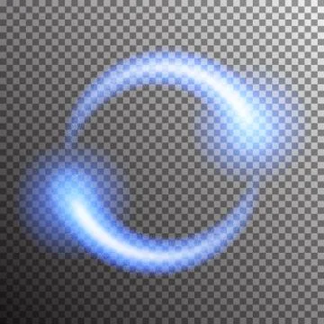 Special light flare effect Stock Illustration