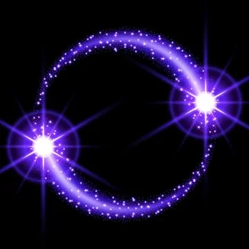 Special light flare effect Stock Illustration