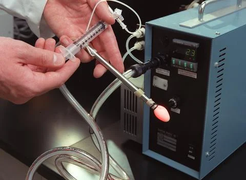 A special lighting technology was developed for space-based commercial plan.. Stock Photos