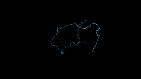 Special Lightning Magic Plasma Energy Surge Atmospheric Layer On Black Stock Footage 338097675
