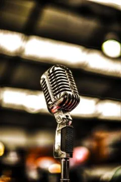 A special microphone Stock Photos