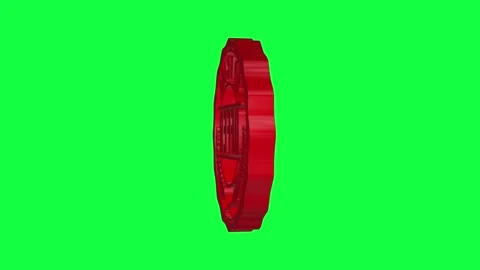 Special Offer Animated 3D Icon with green screen background Stock Footage 313174727