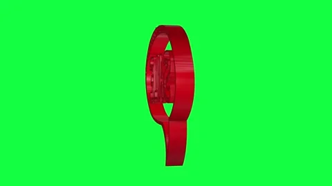 Special Offer Animated 3D Icon with green screen background. Stock Footage 313174740