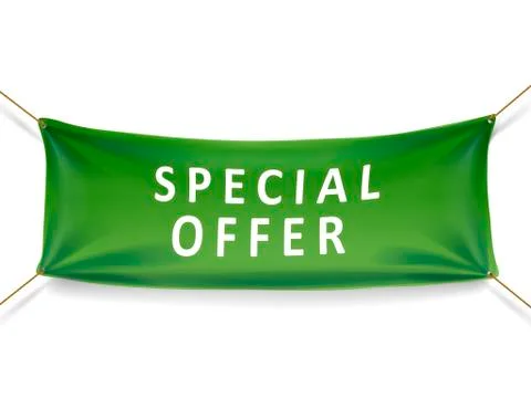 Special offer banner Stock Illustration