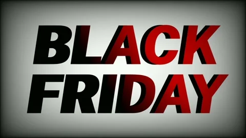 Special Offer, Black Friday Simple Text Animation Stock Footage 159363552