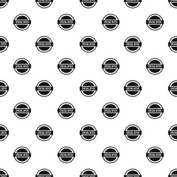 Special offer circle pattern イラスト素材