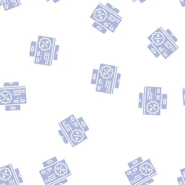 Special offer glyph seamless pattern 스톡 일러스트