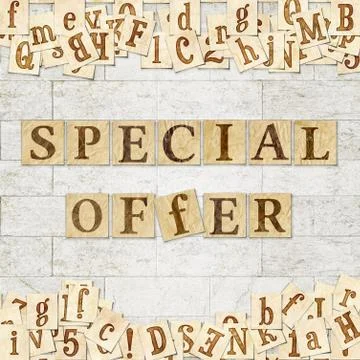 Special offer Stock Illustration