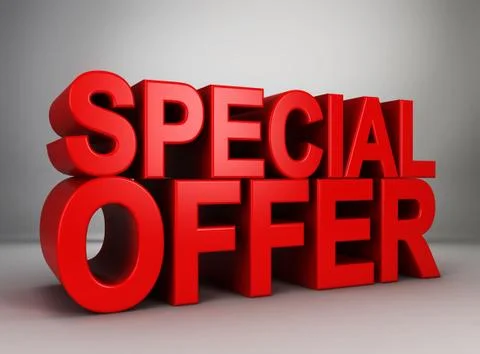 Special offer Stock Illustration