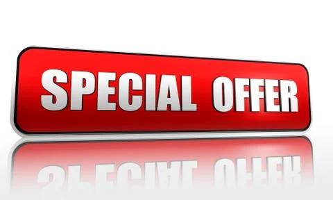 Special offer Stock Illustration
