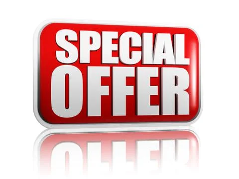 Special offer Stock Illustration