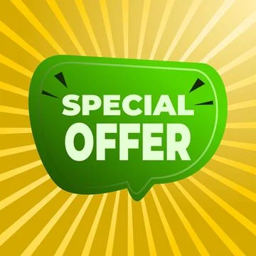 SPECIAL OFFER Stock Illustration