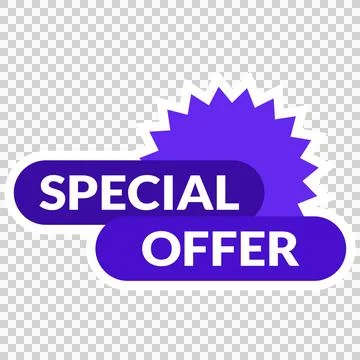 Special offer Ilustración de archivo