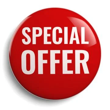 Special Offer Red Icon Stock Illustration
