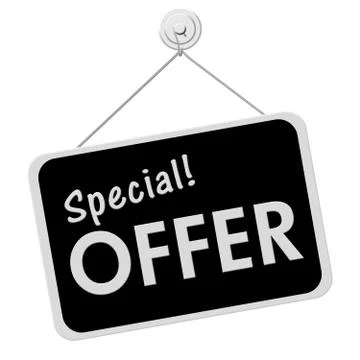 Special offer sign Stock Illustration