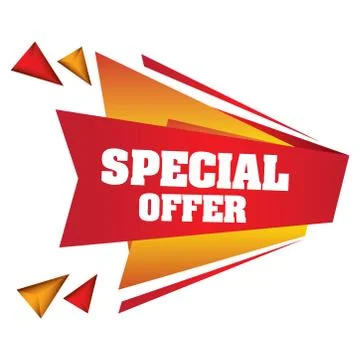 Special Offer tag design - Vector illustration Stock-Illustration