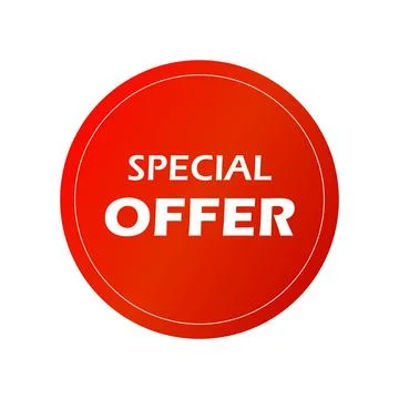 Special offer tag Stock Illustration