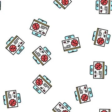 Special offer vector seamless pattern 스톡 일러스트