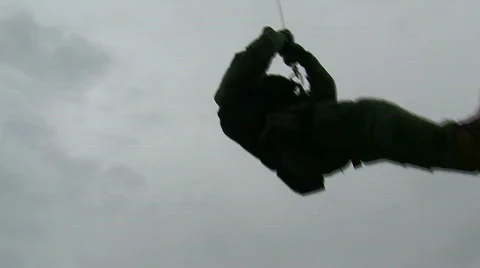 Special Operator extracted via Cable Hoist (HD) c Vidéo 644007