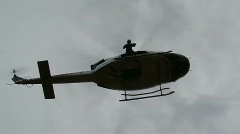 Special Operator inserts from Helicopter (HD) c Stock-Footage 643989
