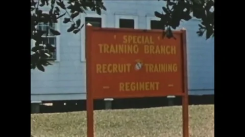 Special platoons in the Marine Corps help train recruits that have different Vídeos de archivo 93335110