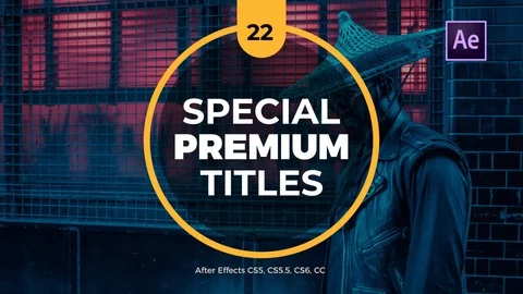 Special Premium Titles Stock After Effects